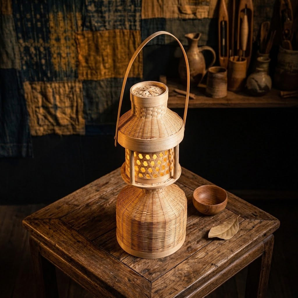Bamboo Night Lamp Kandil