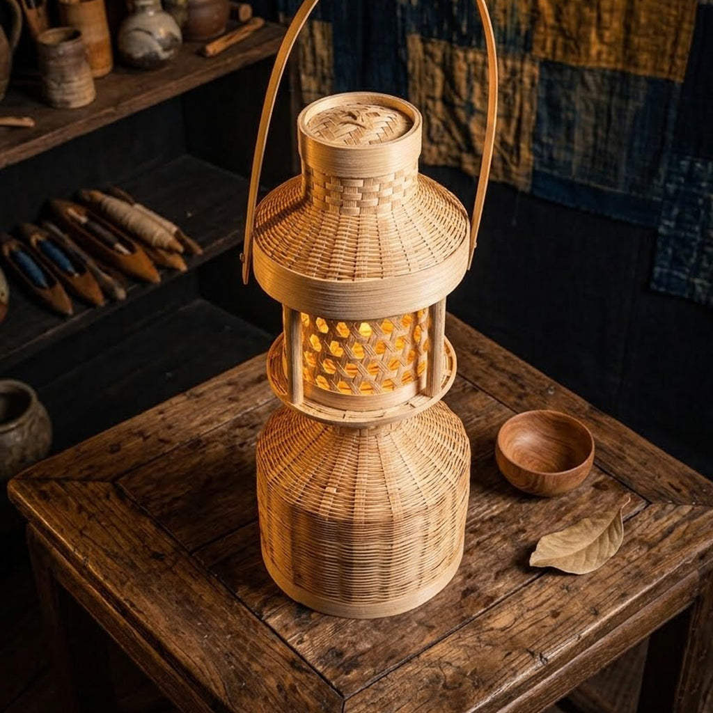 Bamboo Night Lamp Kandil