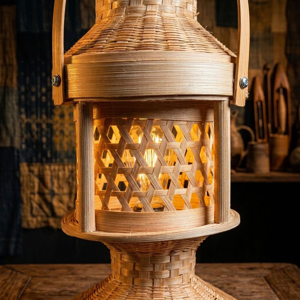 Bamboo Night Lamp Kandil