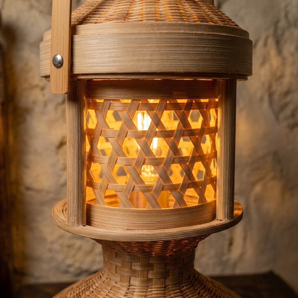 Bamboo Night Lamp Kandil