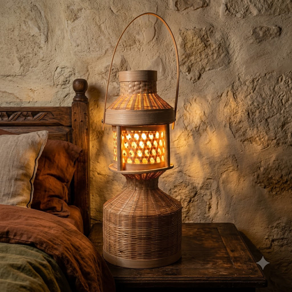 Bamboo Night Lamp Kandil