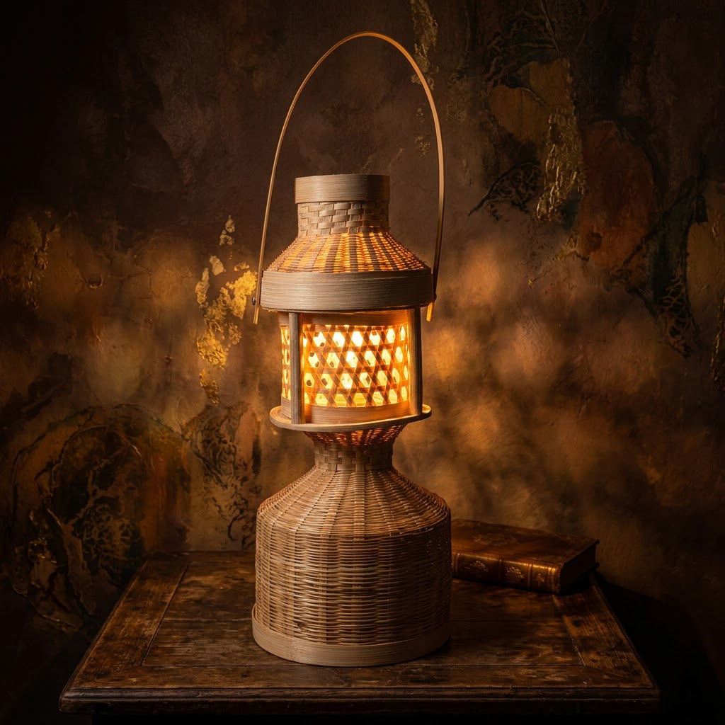 Bamboo Night Lamp Kandil
