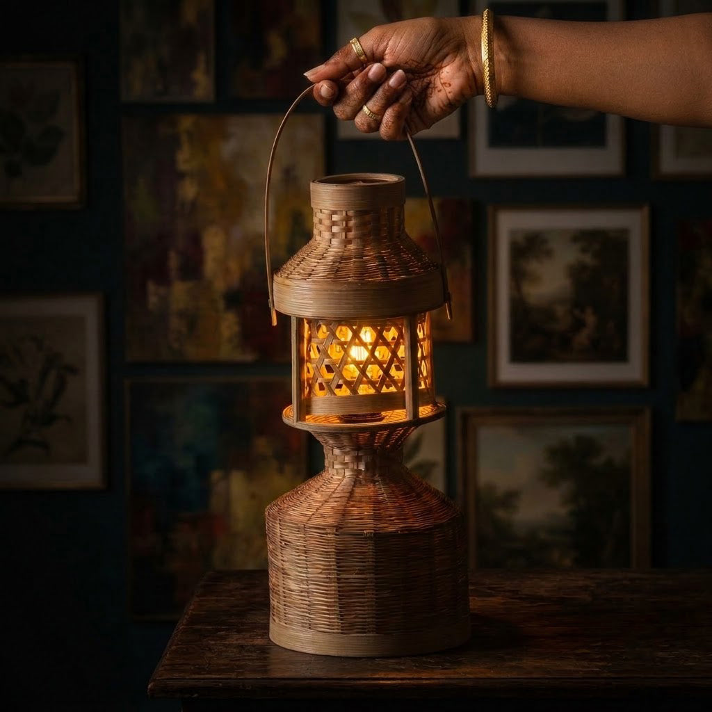Bamboo Night Lamp Kandil