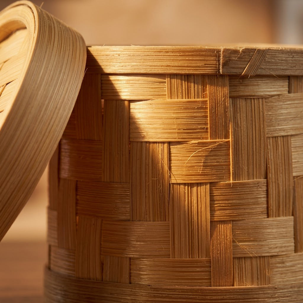 Bamboo Pen Stand