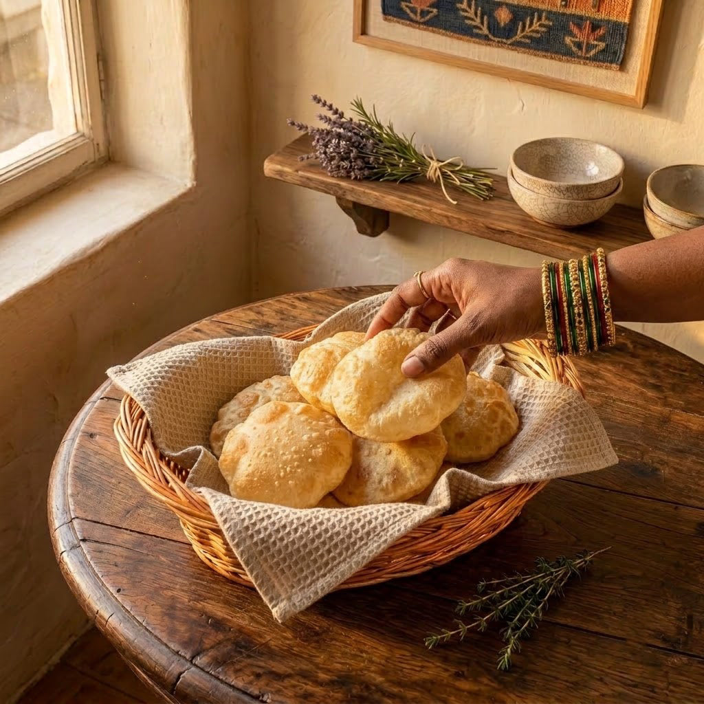 Cane Boat Basket