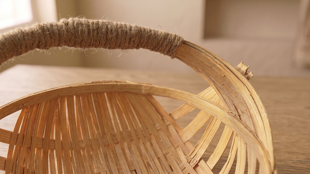 Square Bamboo Basket